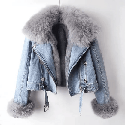 Robe Femme Manteau Chaud en Fausse Fourrure