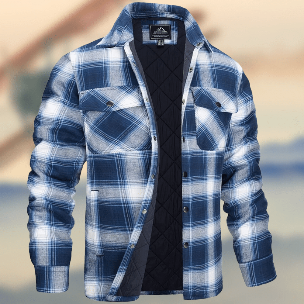 Veste homme élégante en polaire chaude