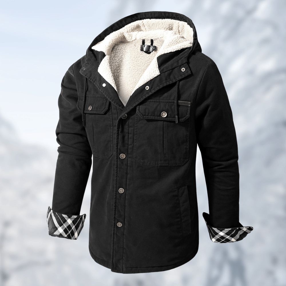 Veste d'hiver élégante et douillette