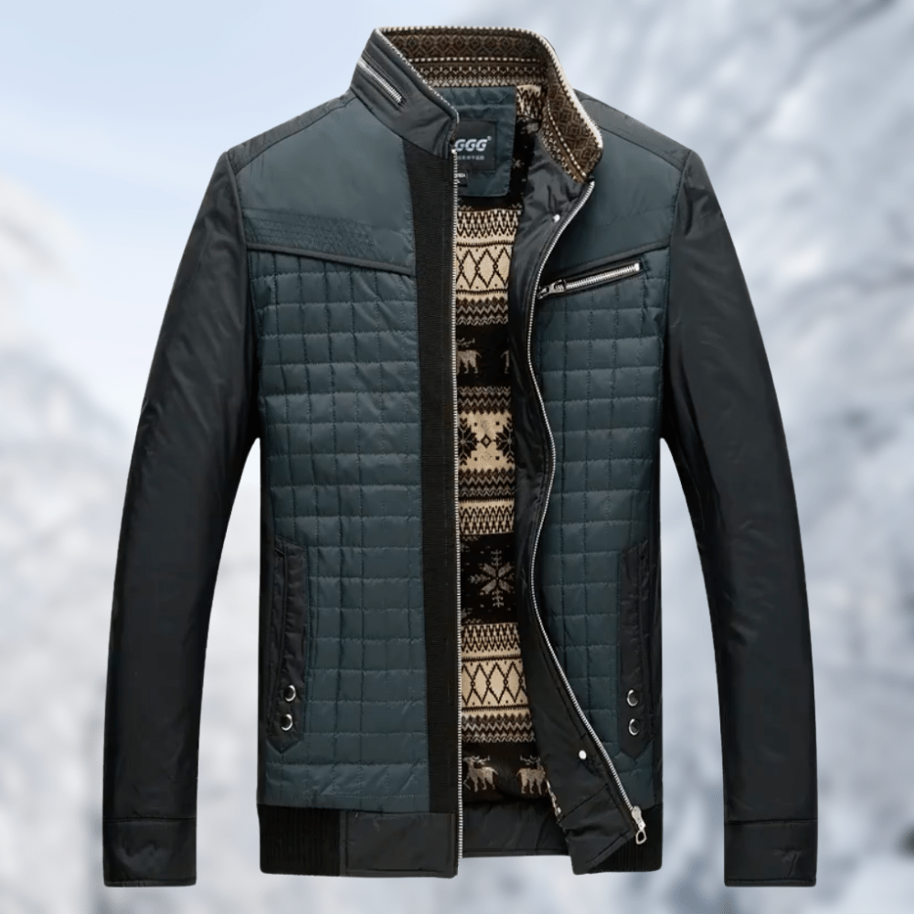 OSCAR - Veste Douillette Chaude Élégante Design Intérieur