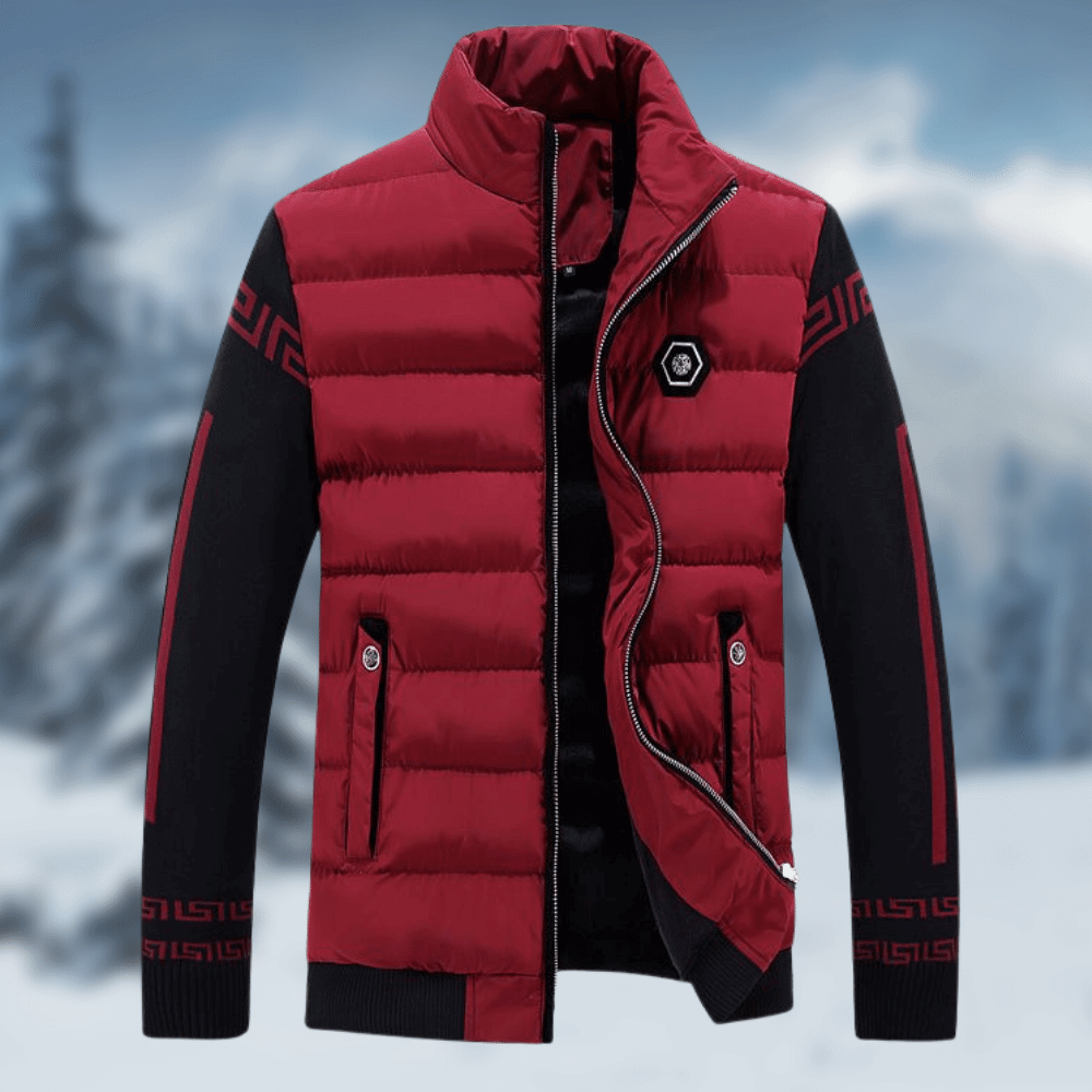 Mario - Veste d'hiver chaude Confortable Douillette