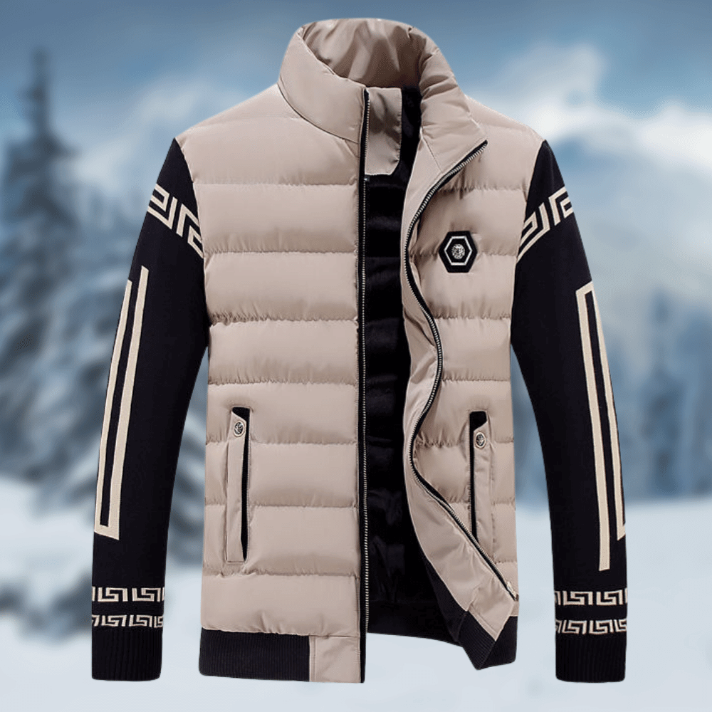 Mario - Veste d'hiver chaude Confortable Douillette