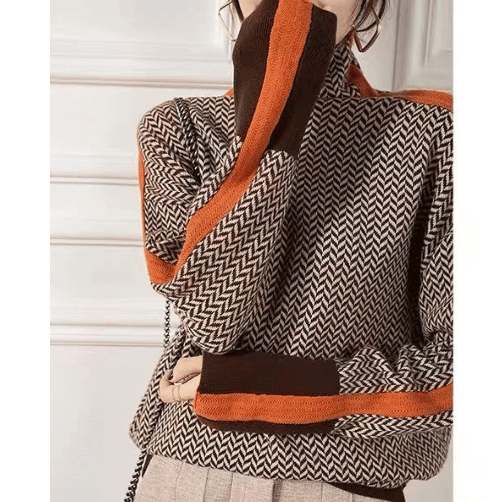 Kuschelpullover Weich Bequem Warm - IdealeKleiden