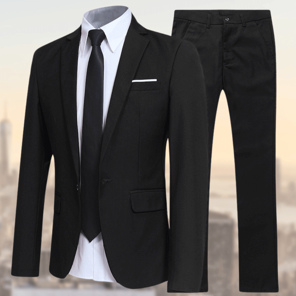 Costume Homme Élégant Coupe Slim