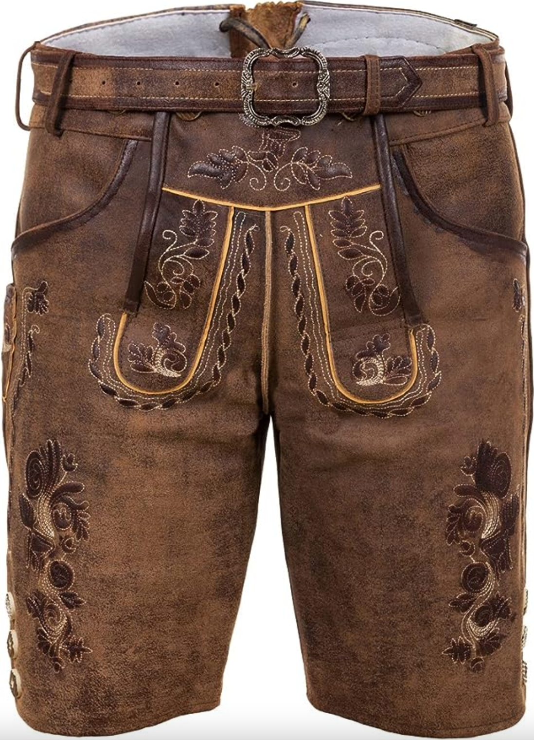 Traditionelle Oktoberfest Shorts Höhe Taille Bayerisch - IdealeKleiden