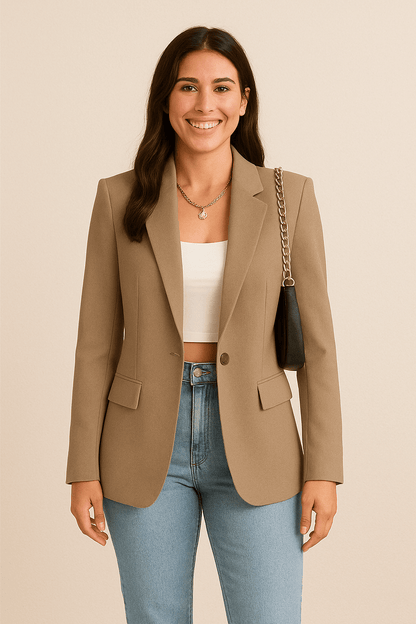 Blazer élégant pour femmes - bureau et quotidien