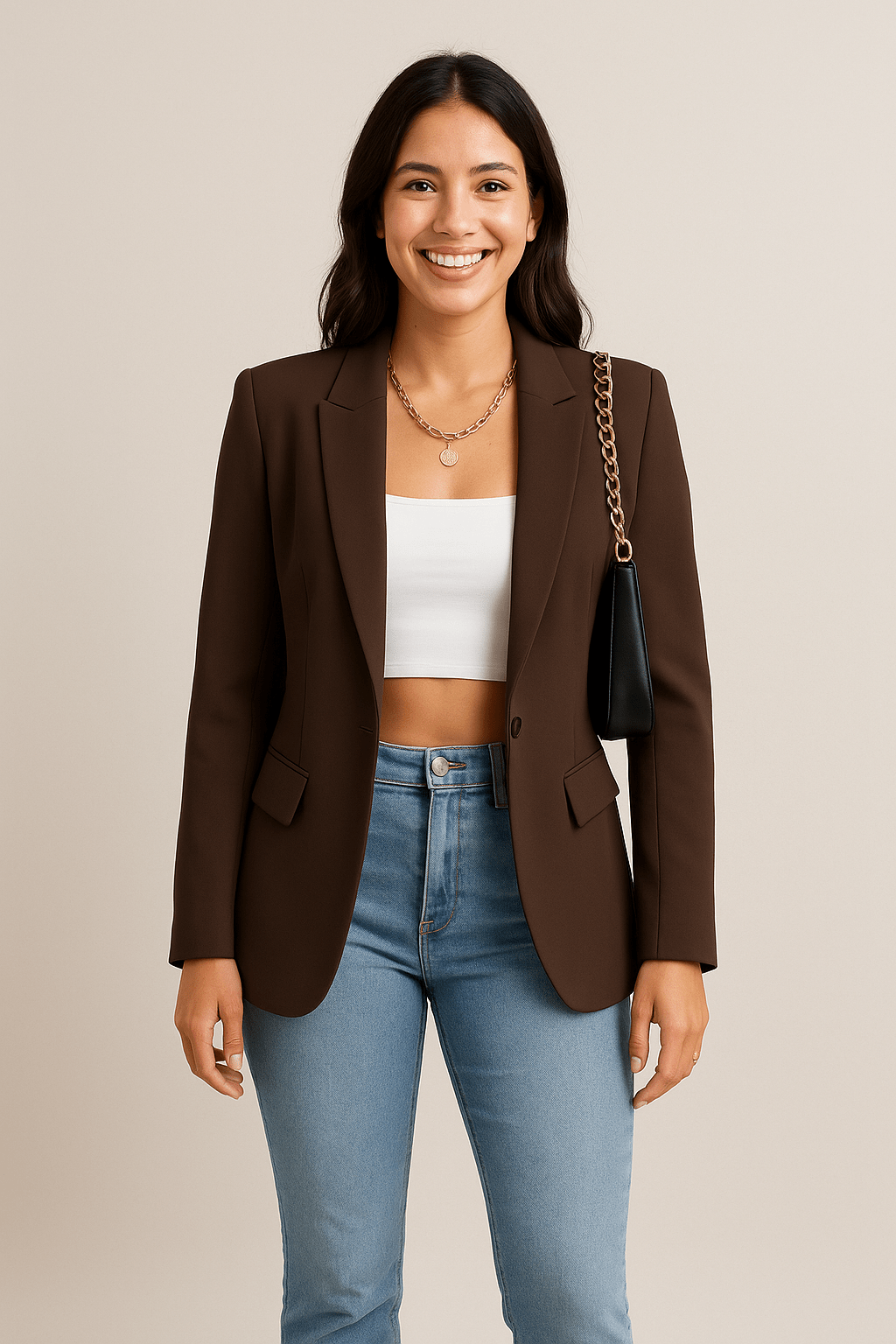 Blazer élégant pour femmes - bureau et quotidien