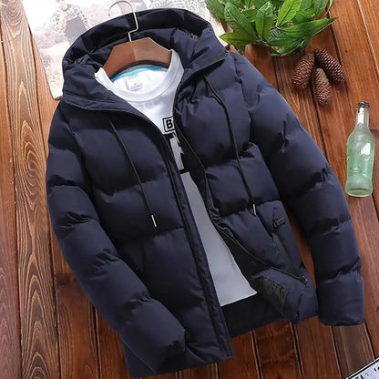 Veste matelassée d'hiver chaude pour homme pour temps froid