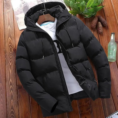 Veste matelassée d'hiver chaude pour homme pour temps froid