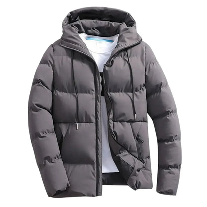 Warme Herren Winterjacke Pufferjacke für kaltes Wetter - IdealeKleiden