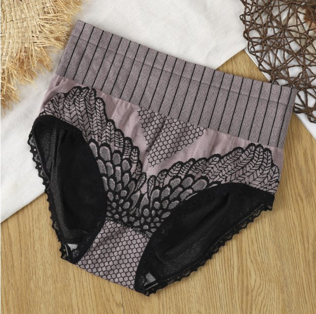 Pantalon femme taille haute court élégant