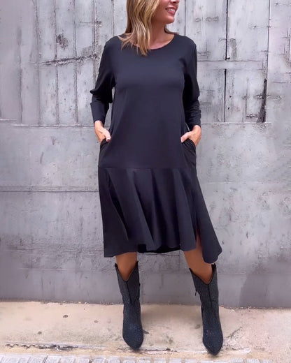 Robe avec poche élégante pour femme