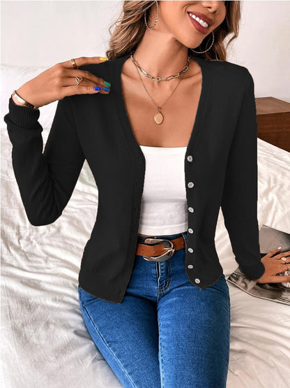 Gilet de loisirs moderne à manches longues pour femmes
