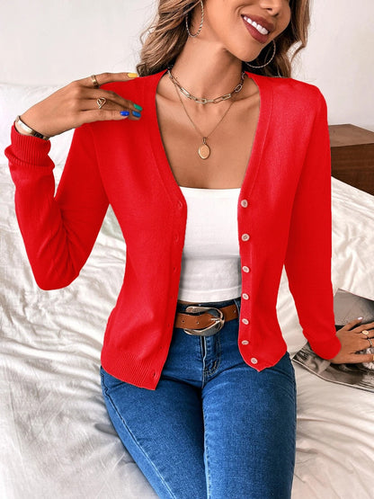 Gilet de loisirs moderne à manches longues pour femmes
