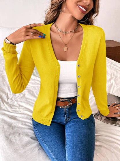 Gilet de loisirs moderne à manches longues pour femmes