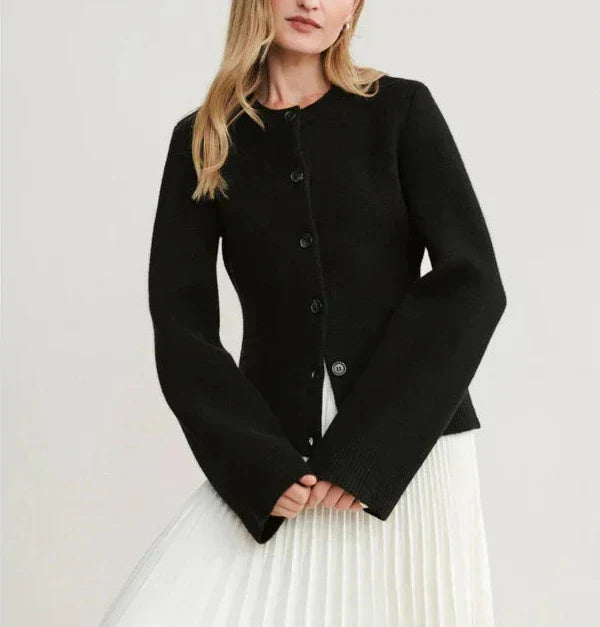 Gilet en tricot pour femme Cardigan Chic moderne d'automne
