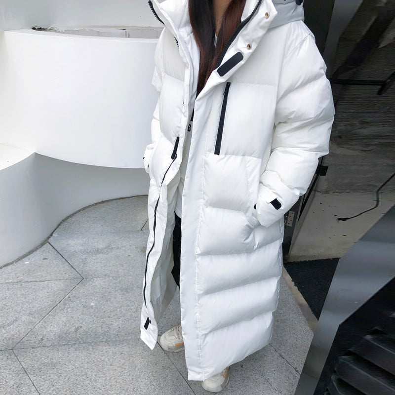 Parka d'hiver chaud en duvet pour femme