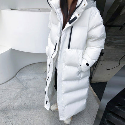 Parka d'hiver chaud en duvet pour femme