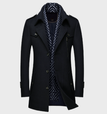 Manteau long élégant pour hommes