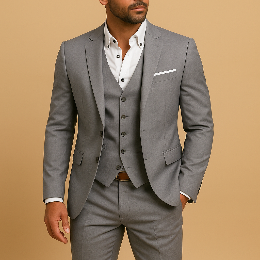 Costume homme élégant coupe slim