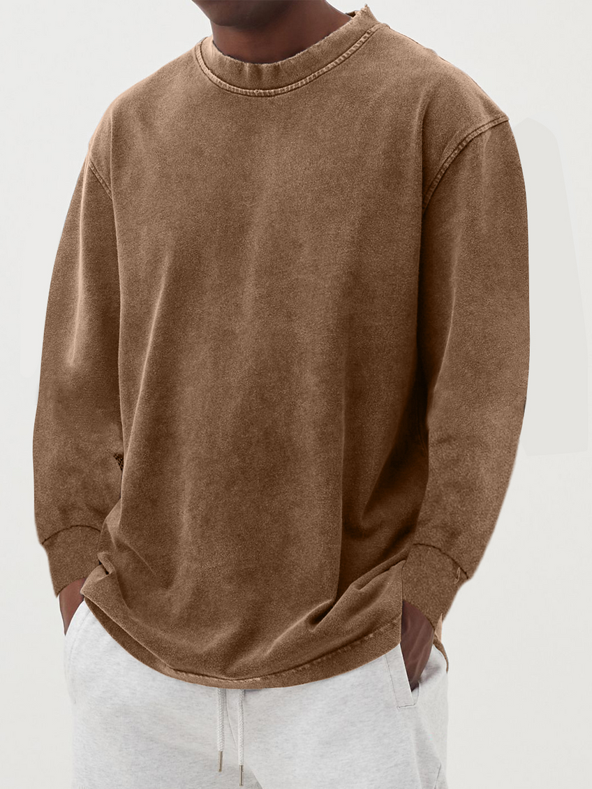 Chemise homme manches longues style moderne