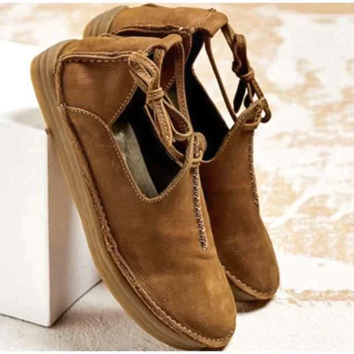 Bottes en cuir d'automne pour femme