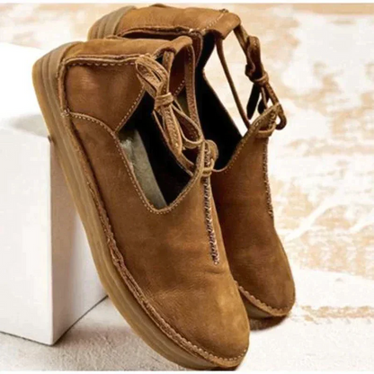 Bottes en cuir d'automne pour femme
