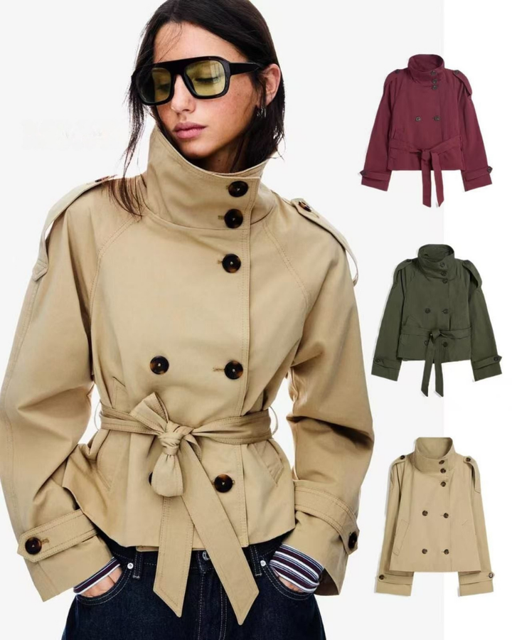 Moderne Damenjacke Kurz &amp; Chic - IdealeKleiden