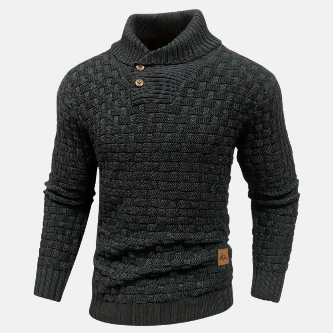 Pull en tricot doux pour hommes