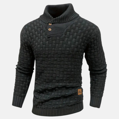 Pull en tricot doux pour hommes