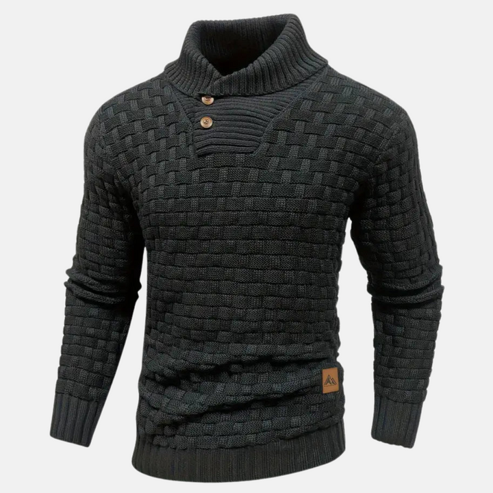 Pull en tricot doux pour hommes