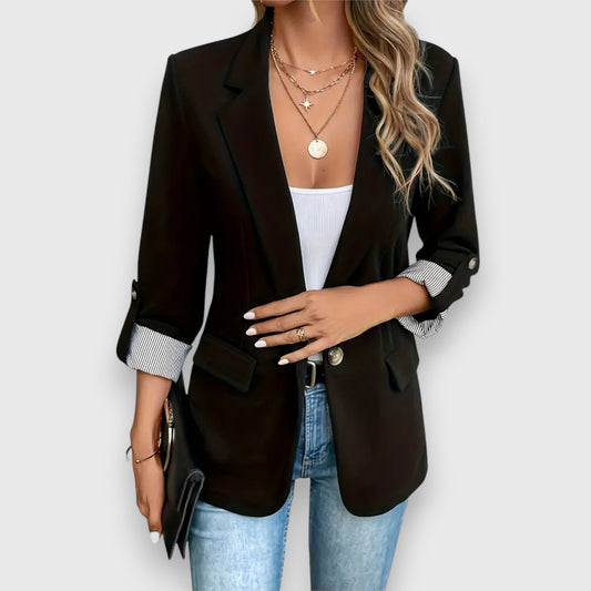 Herren Blazer Slim Fit Elegantes Design - IdealeKleiden