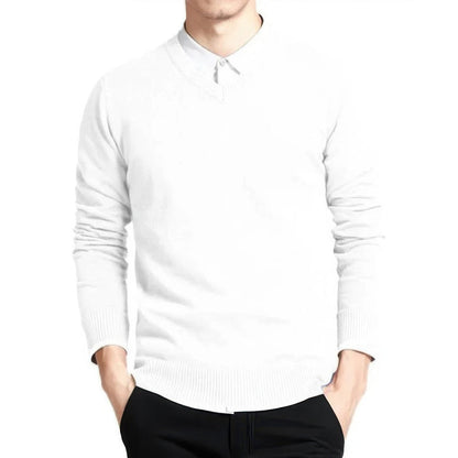 Pull pour homme col en V design élégant