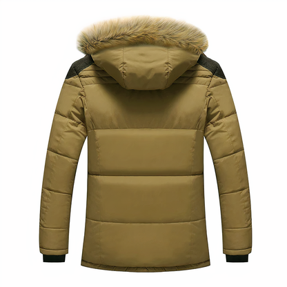 Winterparka Damen mit Abnehmbarer Mütze - IdealeKleiden
