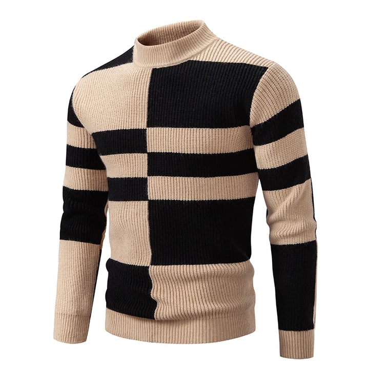 Pull pour homme confortable col rond décontracté