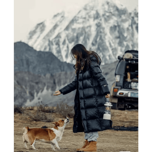Warme Damen Winterjacke Wasserdicht Daunenfill - IdealeKleiden