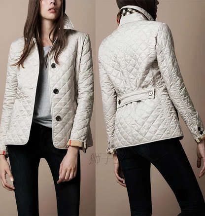 Élégante veste pour femme en soie et coton
