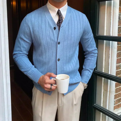 Gilet homme élégant col en V moderne