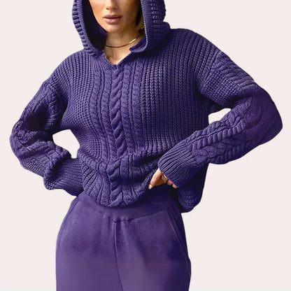 Pull-over femme confortable style décontracté