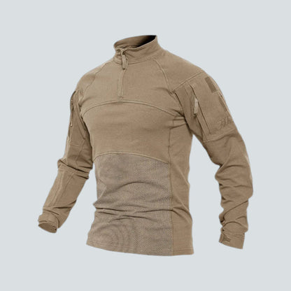 Chemise tactique manches longues fonctionnelle outdoor