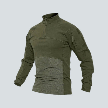 Chemise tactique manches longues fonctionnelle outdoor