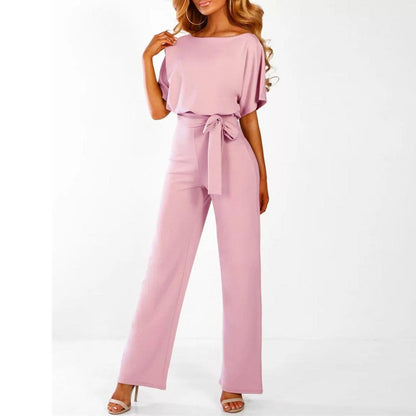 Ensemble d'été pour femme - Combinaison élégante à manches courtes