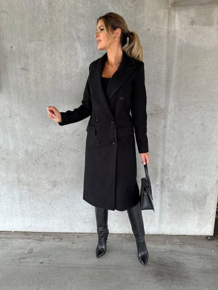 Manteau long élégant pour femme
