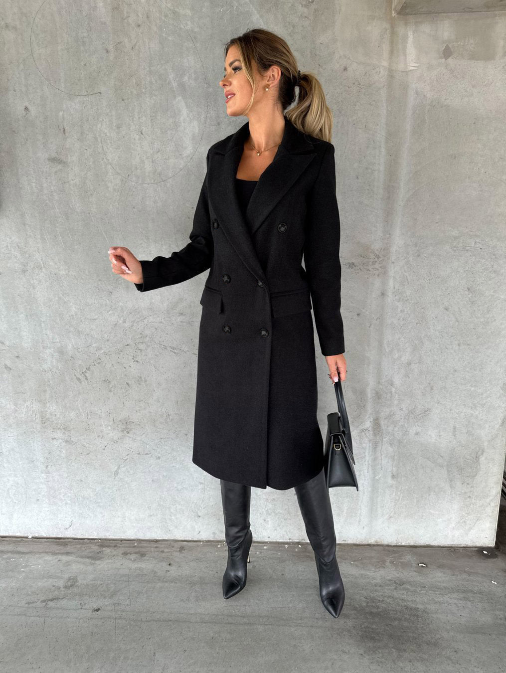 Longue veste femme élégante et confortable