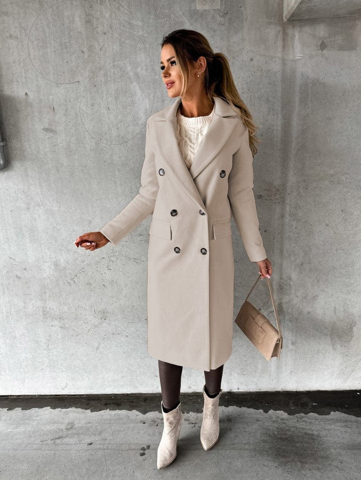 Manteau long élégant pour femme