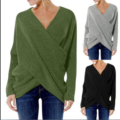 Weiche Kaschmir Pullover Damen Herbst Winter Mode - IdealeKleiden