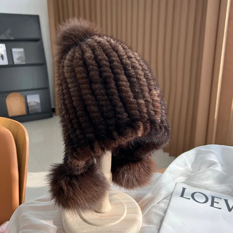 Bonnet d'hiver chaud pour femmes