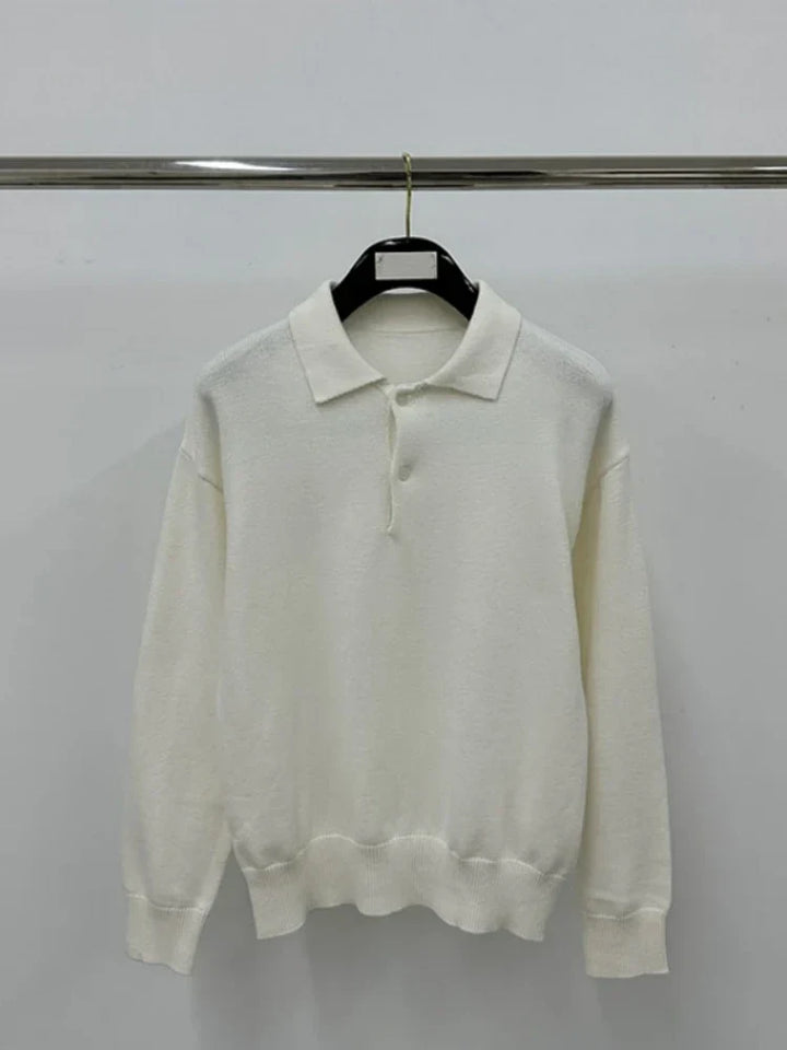 Pull-overs douillets en fil mélangé pour femme