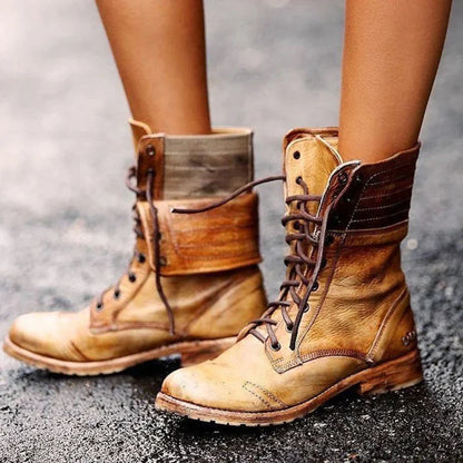 Élégantes Bottes en Cuir pour Femme