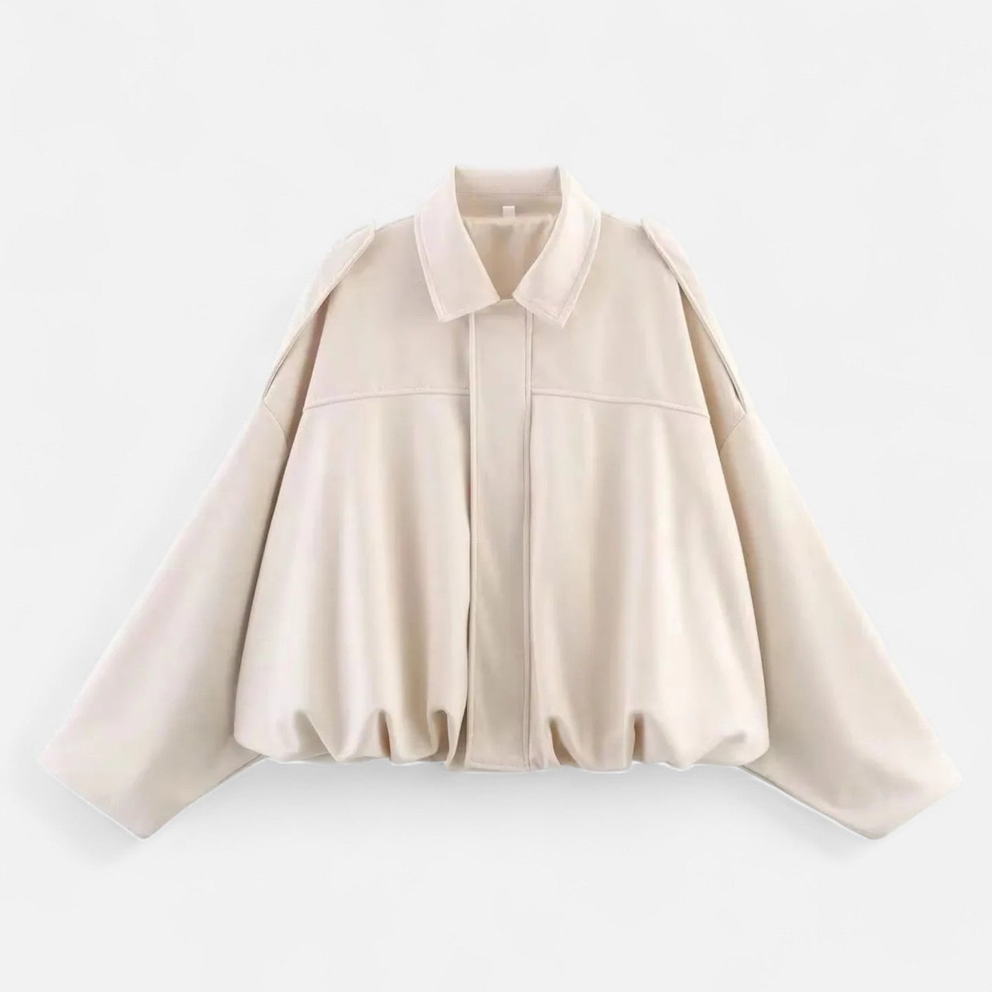 Blouson élégant en daim pour femme Tendance